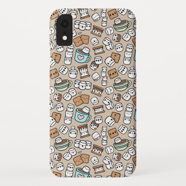 Funda De Case-Mate Para iPhone Tratamientos de malvavisco (Reverso)