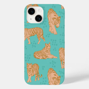 Funda Para iPhone 14 De Case-Mate Trayectorias de tigres