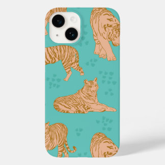 Funda Para iPhone 14 De Case-Mate Trayectorias de tigres
