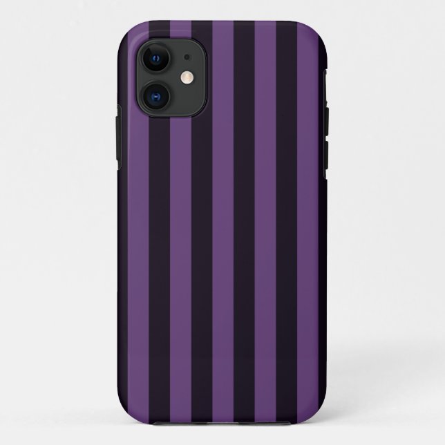 Funda De Case-Mate Para iPhone Trazas malvas púrpura gráficas (Reverso)