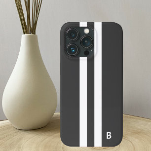 Funda Para iPhone 13 Pro Trazo de Carreras gris