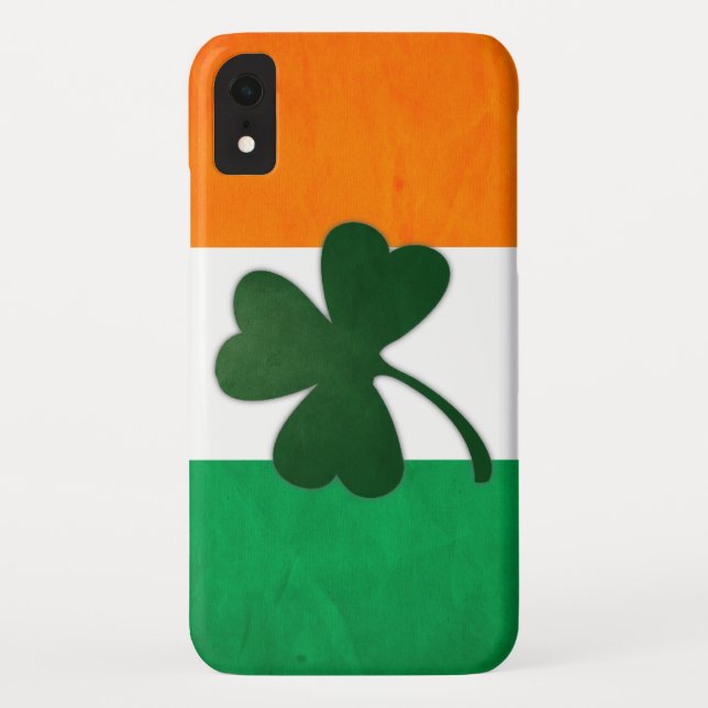 Funda De Case-Mate Para iPhone Trébol de Irlanda (Reverso)