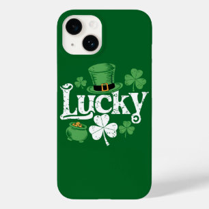 Funda Para iPhone 14 De Case-Mate Trébol de la suerte día de San Patricio shamrock v
