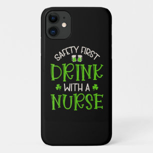 Funda Para iPhone 11 Trébol Seguridad Primero Bebe Con Una Enfermera