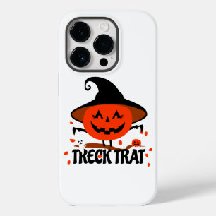 Funda Para iPhone 14 Pro De Case-Mate Treck Trat Pumpkin Sonriente