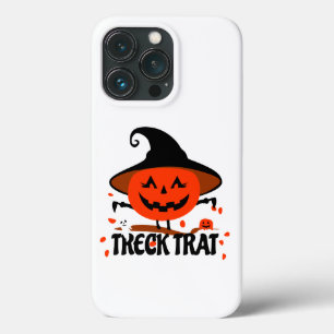 Funda Para iPhone 13 Pro Treck Trat Pumpkin Sonriente