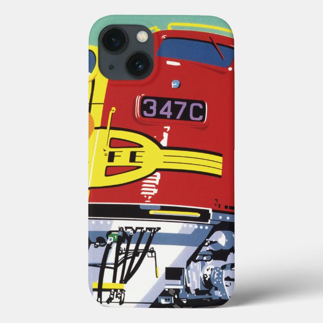 Funda De Case-Mate Para iPhone Tren (Reverso)