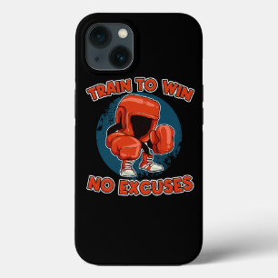 Funda Para iPhone 13 Tren A Ganar Sin Excusas Bolsa De Boxeo