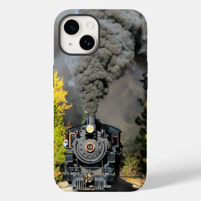 Funda De Case-Mate Para iPhone Tren de vapor 19 (Reverso )