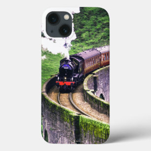 Funda Para iPhone 13 Tren locomotor en puente