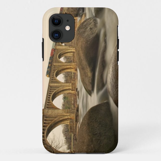 Funda De Case-Mate Para iPhone Tren sobre James River (Reverso)