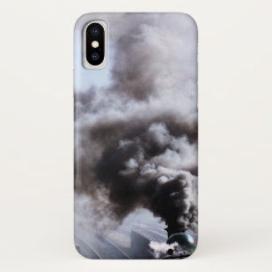 FUNDA PARA iPhone X TRENES DE VAPOR