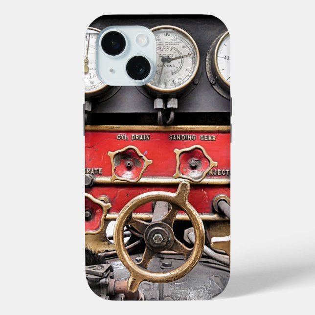 FUNDA DE Case-Mate PARA iPhone TRENES DE VAPOR (Reverso )