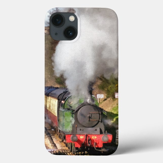 FUNDA DE Case-Mate PARA iPhone TRENES DE VAPOR (Reverso)