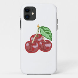 Funda Para iPhone 11 Tres cerezas