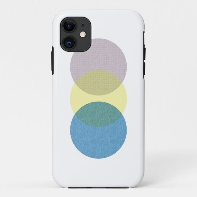 Funda De Case-Mate Para iPhone Tres Círculos (Reverso)
