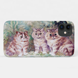 Funda Para iPhone 11 Tres gatitos, Louis Wain