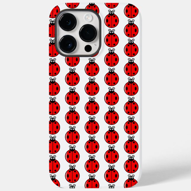 Funda De Case-Mate Para iPhone Tres Pequeños Ladbugs - Funda-Mate Apenas Ahí Appl (Reverso )