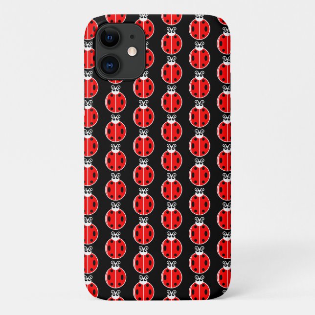 Funda De Case-Mate Para iPhone Tres Pequeños Ladybugs - Funda-Mate Barely There A (Reverso)