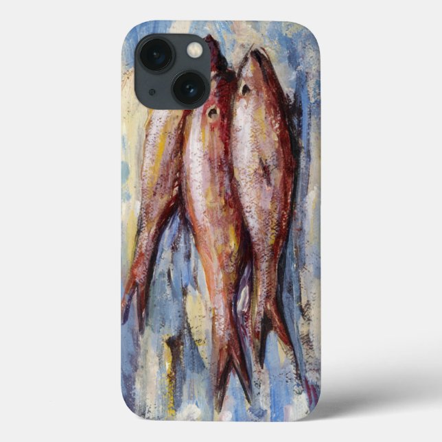 Funda De Case-Mate Para iPhone Tres pescados (Reverso)