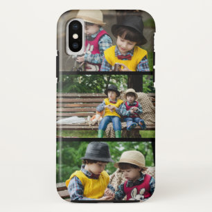 Funda Para iPhone X Tres veces la foto divertida