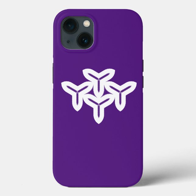 Funda De Case-Mate Para iPhone Tri-blade gótico (Reverso )