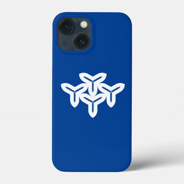 Funda De Case-Mate Para iPhone Tri-blade gótico (Reverso )