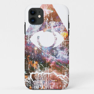 Funda Para iPhone 11 Triángulo de galaxia