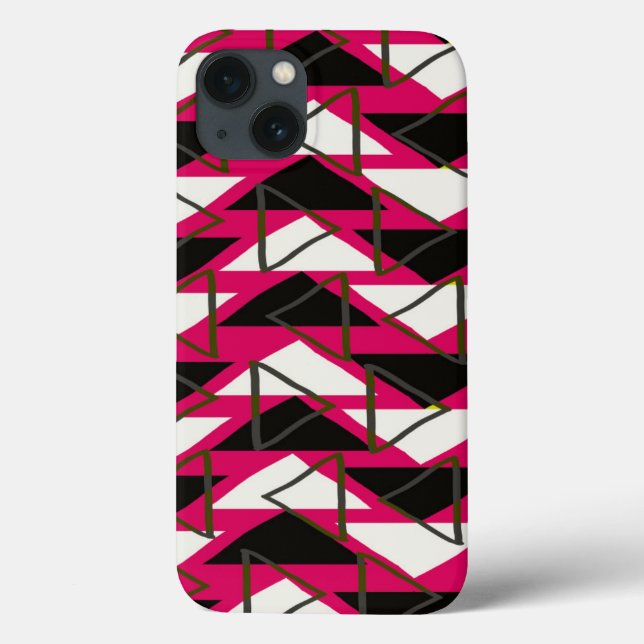 Funda De Case-Mate Para iPhone Triángulos (Reverso)