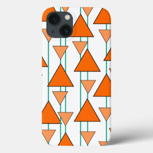 Funda Para iPhone 13 Triángulos Art Deco
