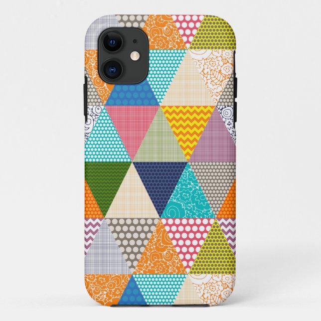 Funda De Case-Mate Para iPhone triángulos de belleza con vistas al mar (Reverso)