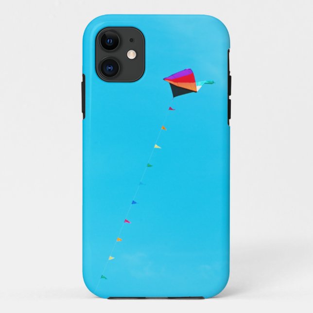 Funda De Case-Mate Para iPhone Triángulos en el cielo (Reverso)