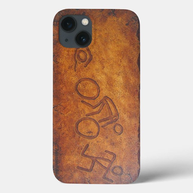 Funda De Case-Mate Para iPhone Triathlon Petroglyph (Reverso)