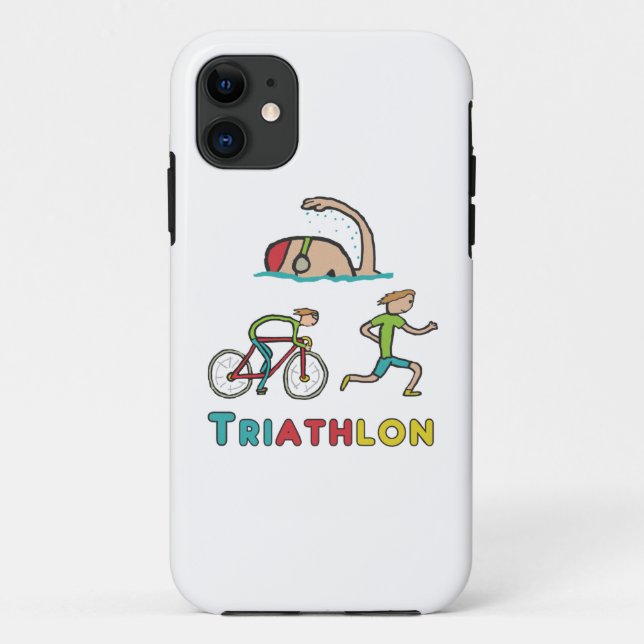 Funda De Case-Mate Para iPhone Triatlón (Reverso)