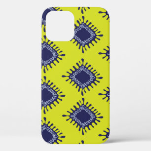 Funda Para iPhone 12 Tribal Ikat: Diseño Moderno.