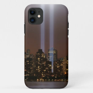Funda Para iPhone 11 Tributo del World Trade Center en luz en Nueva