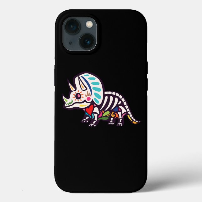 Funda De Case-Mate Para iPhone Triceratops (Reverso )