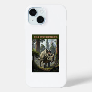 Funda Para iPhone 15 Triceratops furtivo