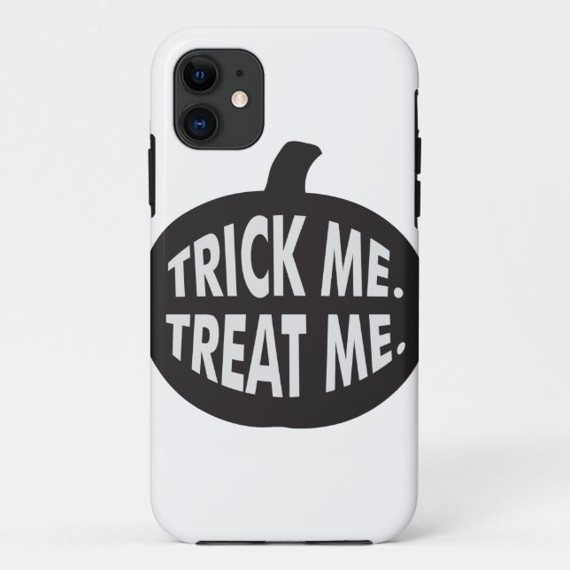 Funda De Case-Mate Para iPhone Trick me trata (Reverso)