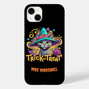 Funda Para iPhone 14 Plus De Case-Mate Trick o Trek Cat - Lechuza Nocturna Rosa Negro