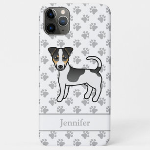Funda Para iPhone 11 Pro Max Tricolor Smooth Coat Jack Russell Terrier & Nombre