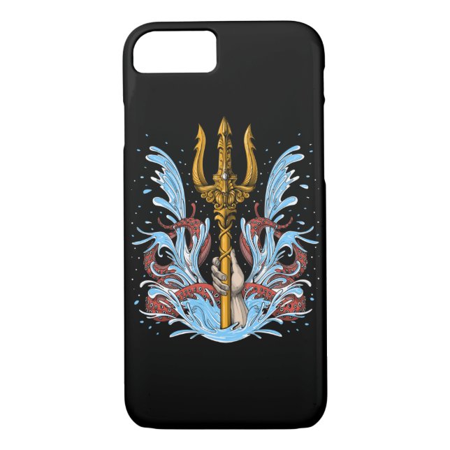 Funda De Case-Mate Para iPhone Tridente Poseidon (Reverso)