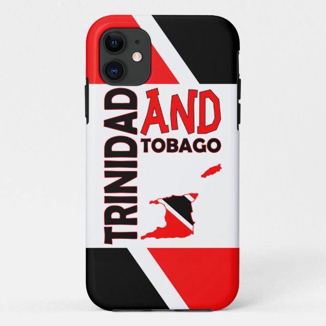 Funda De Case-Mate Para iPhone Trinidad y Tabago (Reverso)