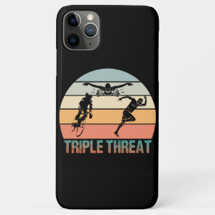 Funda Para iPhone 11 Pro Max Triple amenaza - Triathlon Sunset
