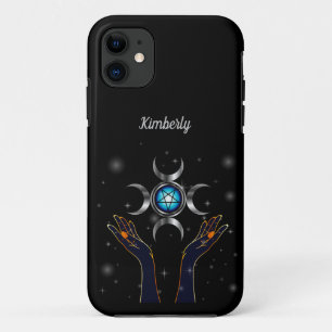 Funda Para iPhone 11 Triple Diosa Símbolo Caja de teléfono