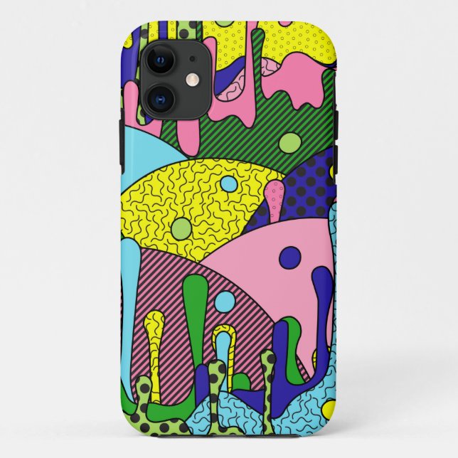 Funda De Case-Mate Para iPhone Trippy Drippy (Reverso)