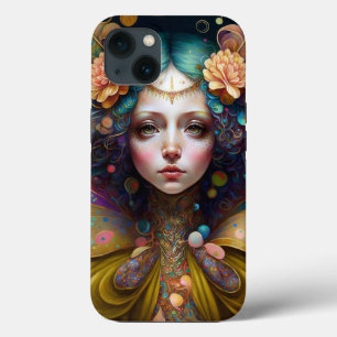 Funda Para iPhone 13 Trippy Fairy Fantasy Art