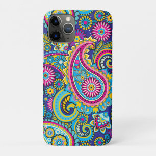 Funda Para iPhone 11 Pro Trippy Hippy Retro Paisley
