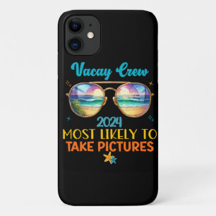 Funda Para iPhone 11 Tripulación de vacaciones 2024
