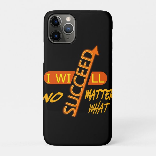 Funda De Case-Mate Para iPhone Triunfaré sin importar nada (Reverso)